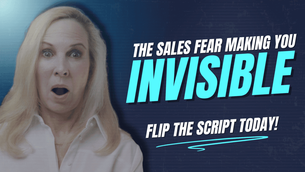 “Your Fear of Being Salesy Is Making You Invisible” Why your ‘good girl’ energy is repelling your best clients—and how to flip the script