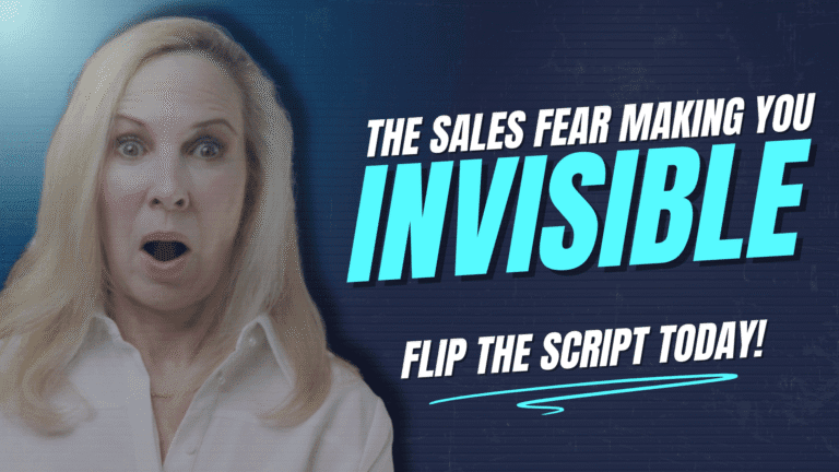 “Your Fear of Being Salesy Is Making You Invisible” Why your ‘good girl’ energy is repelling your best clients—and how to flip the script