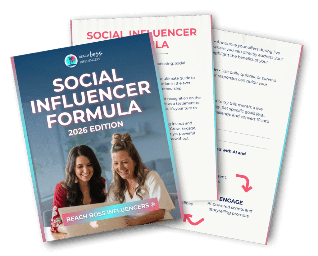 Social Influencer Formula Mock Up